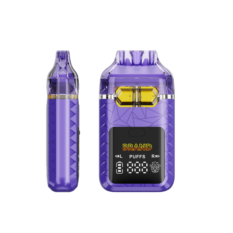 YX055 Dual Chamber Smart Screen Postless Disposable Vape 2ml - Image 4